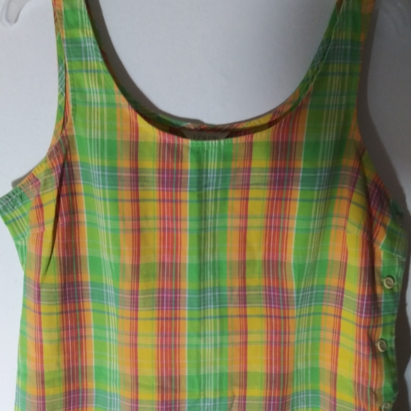 J Crew plaid jumper dress size 12 - Picture 2 of 6